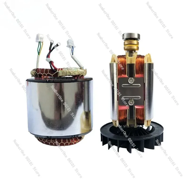 

Generator Spare Parts,All-Copper Stator and Rotor Set,2KW-2.5KW Single and Three-Phase Coil Components for Repair