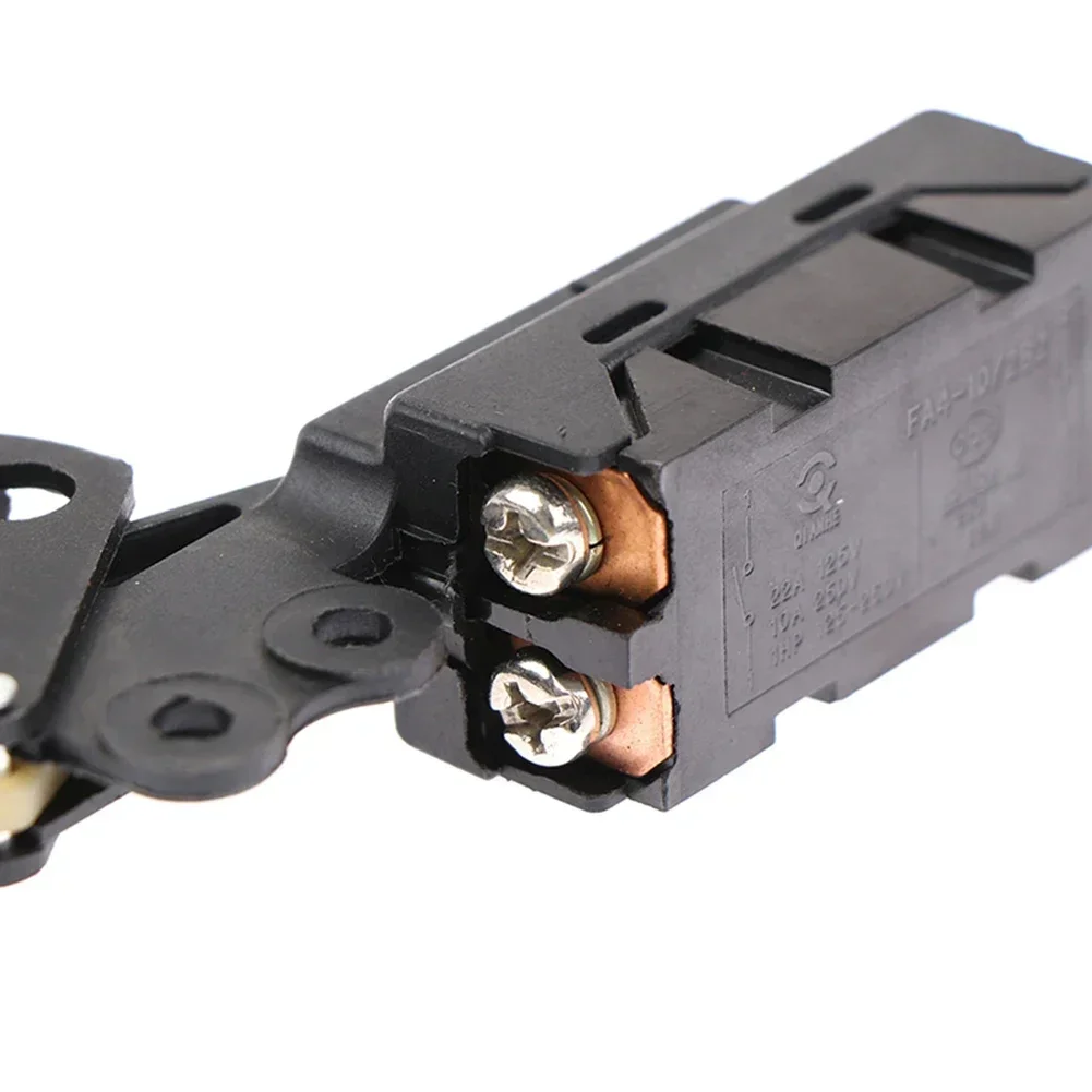 Imagem -04 - Botão sem Bloqueio Spst Gatilho Interruptor Equipamentos de Oficina para 255 Máquina de Corte Mitra Viu Martelo Broca Velocidade Ferramenta Elétrica Peças