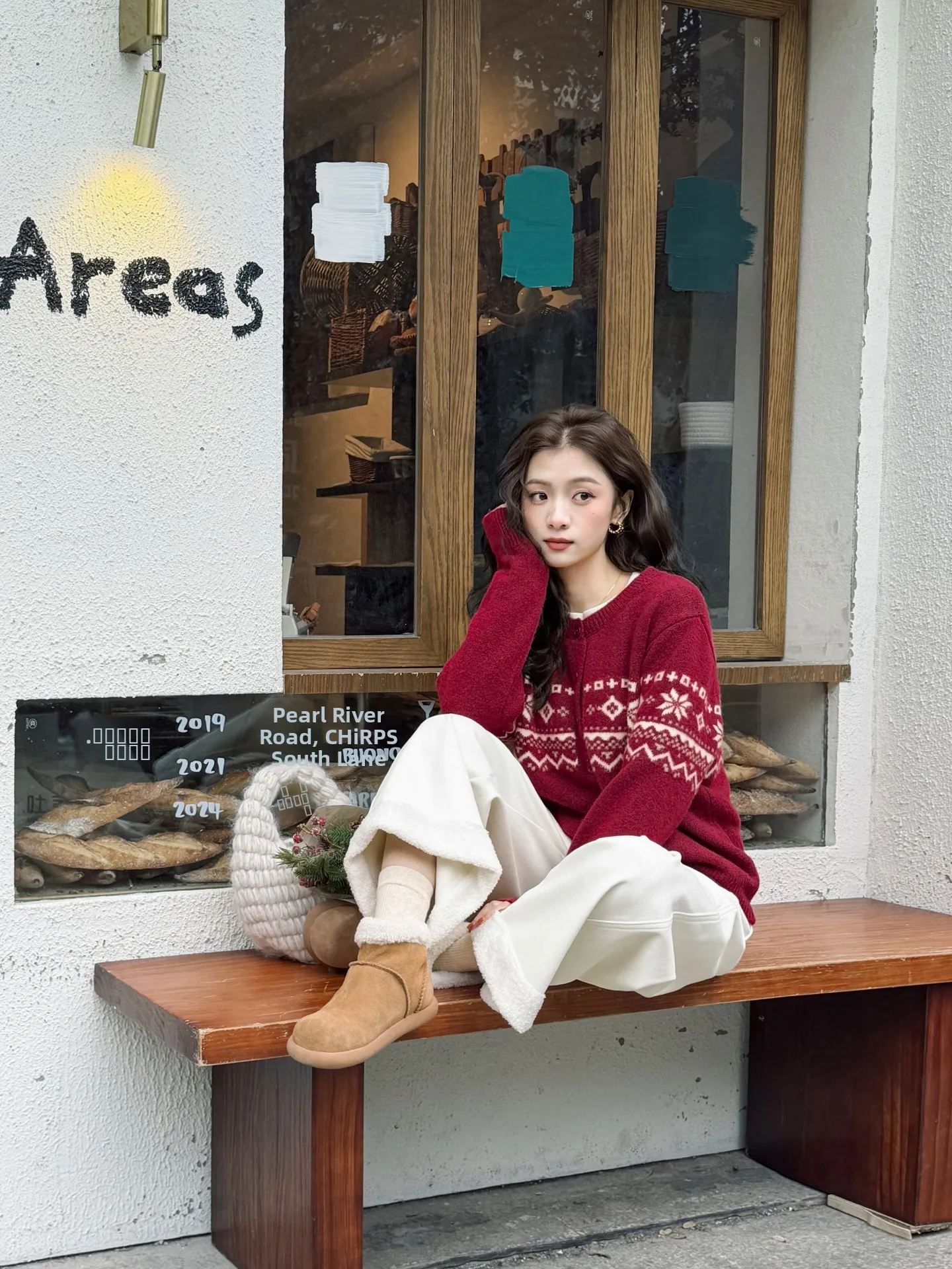 

Новый вязаный кардиган-свитер Aosphere с узором Feild Island, женский, свободного кроя, длинный рукав, круглый вырез, трикотаж