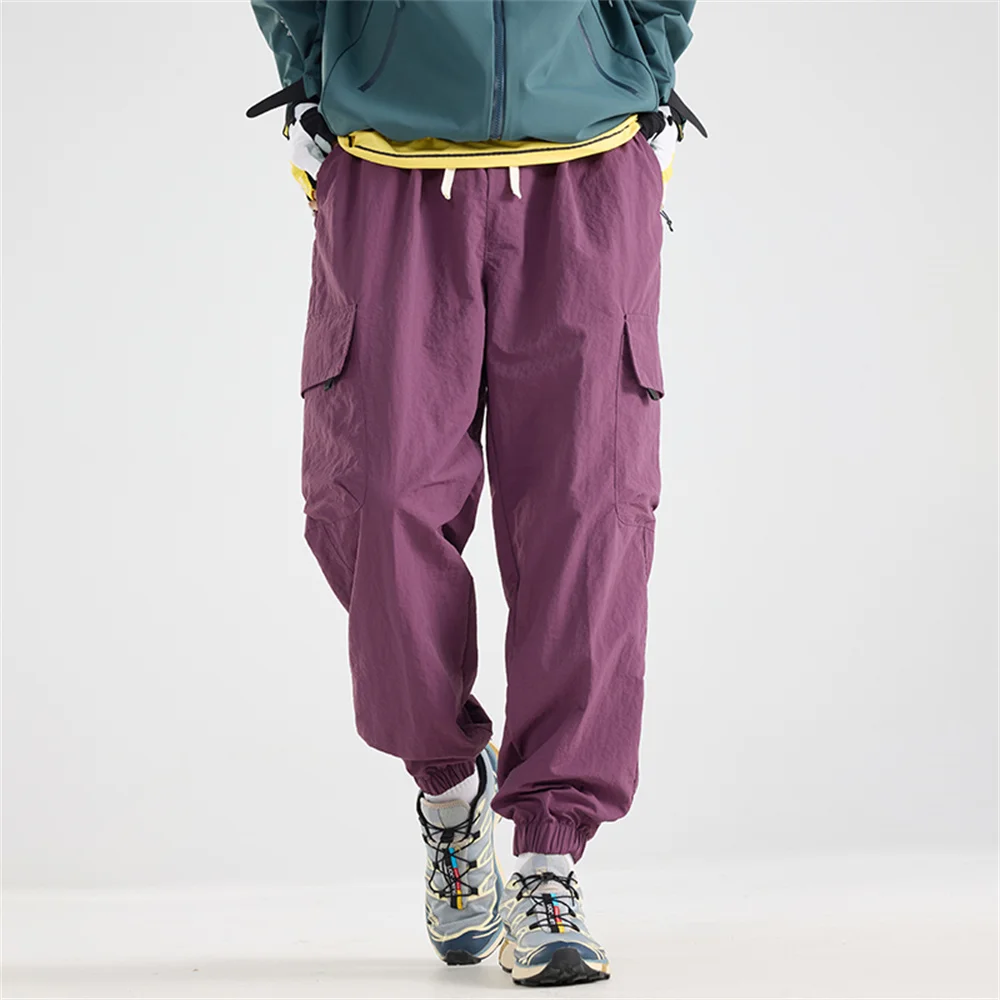 

Men's waterproof hiking pants, men's fashionable casual quick-drying breathable long pants, men's fishing and camping pants