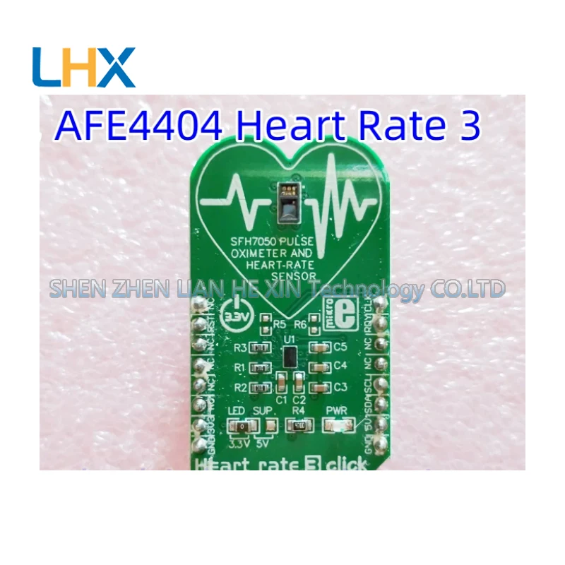 MIKROE-2036 SFH7050, AFE4404 Heart Rate 3 click stock