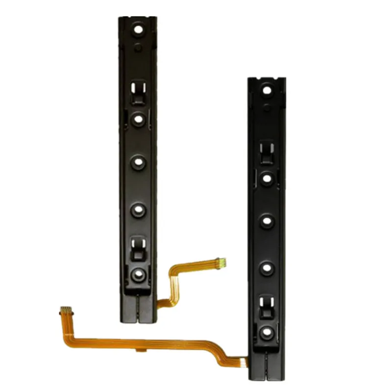Original Repair Part ขวาและซ้ายสไลด์ Flex Cable Fix สําหรับคอนโซล Nintendo Switch NS Rebuild Track พร้อมสกรู