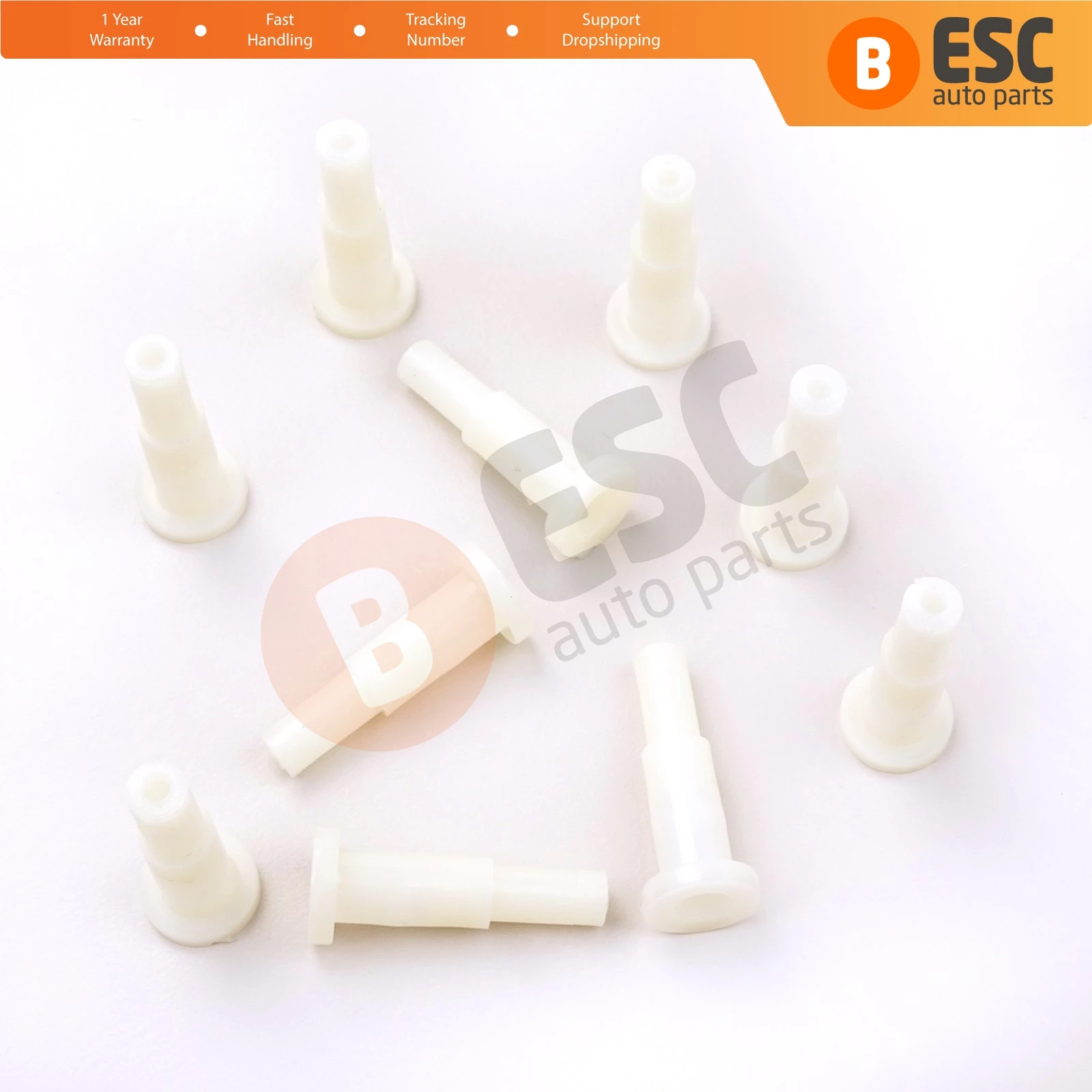 ESC Auto Parts ECP028 10 Pieces Cable End Rope Dowel for Window Regulator Winder Mechanism Type BCP028 Fast Handling