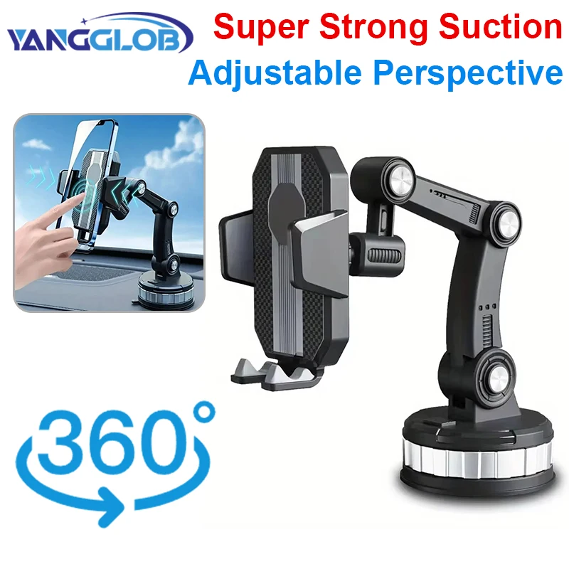 

Автомобильный держатель для телефона, подставка, универсальный автомобильный зажим для приборной панели, GPS-кронштейн, присоска, автомобильный мобильный телефон, поддержка автомобиля для всех телефонов