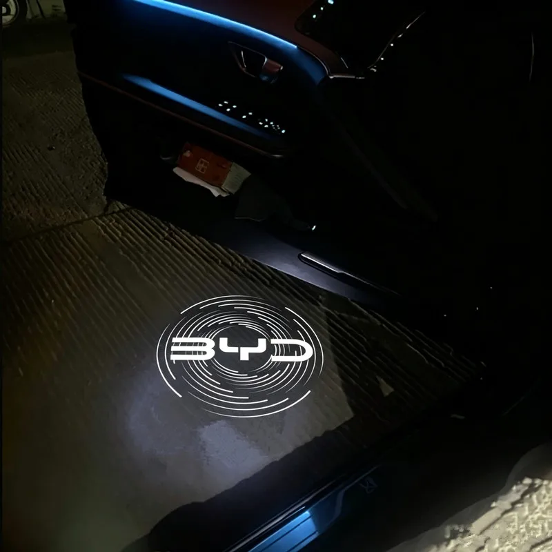 Image of 2 Stück Auto-Türbeleuchtung Warnleuchten Nacht-Signalleuchten für BYD EV Han DM Song PLUS Qin PRO Seal EA1 2020-2024 2023