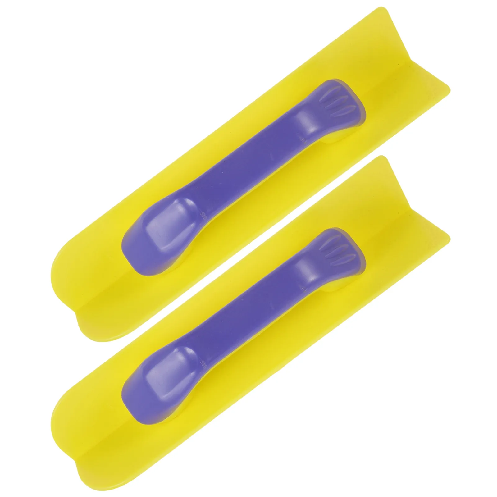 2Pcs Wall Corner Trowel Plastic for Accurate Masonry Finishing Drywall Seam Smoothing Wall Plastering Tools Finishing Trowel
