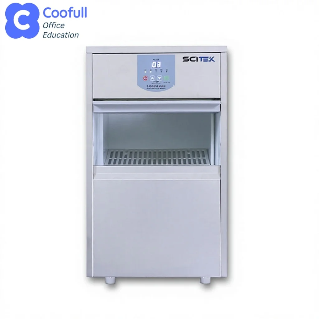 Bullet Ice Maker Cylindrical Block Ice 25/50/80/120 Kg/24h Stainless Steel Air-Cooled Laboratory Use