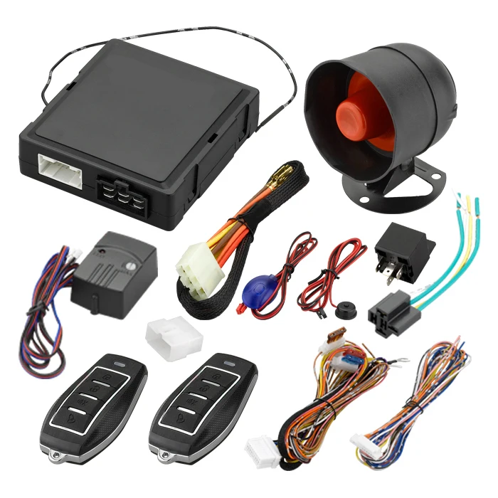 Remote Engine Start With Aftermarket Remote Control.power Window Output Gps Alarm Two Way Car Alarm System