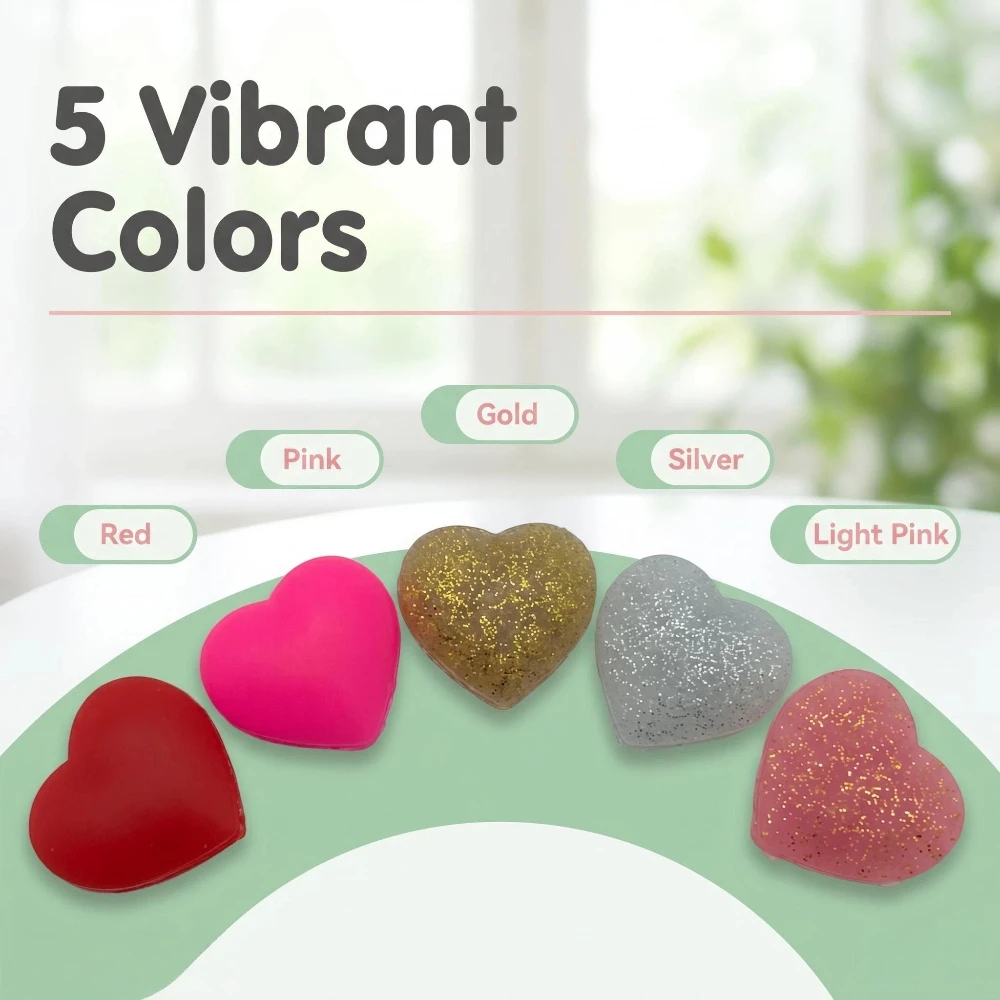 Cute Heart-shaped Tennis Vibration Dampeners Tennis Racket Anti Vibration Food Shape Tennis Racquet Damper Tennis Accessory