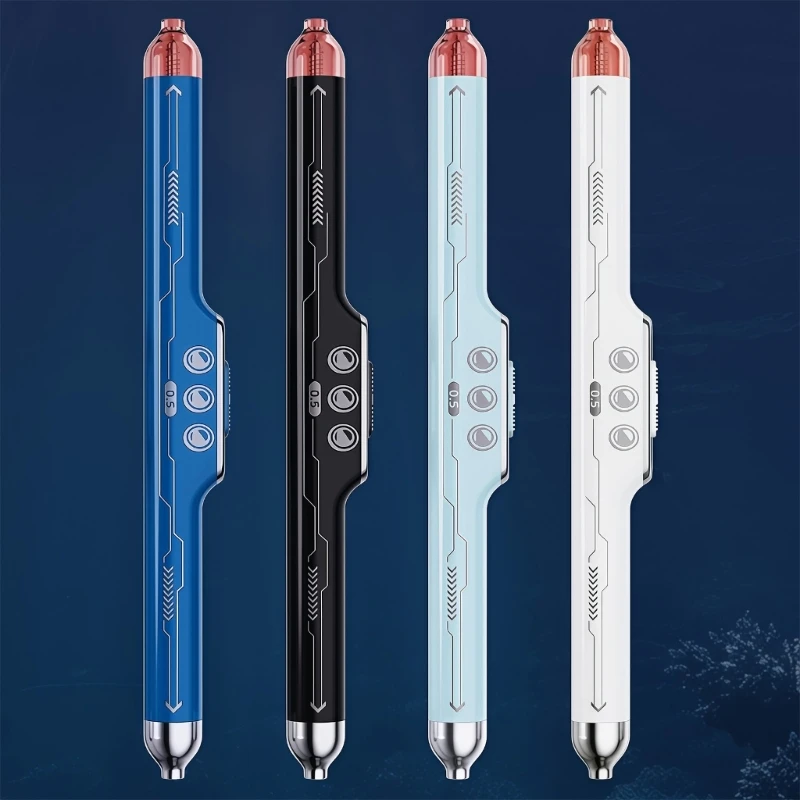 

D7YC Double Tip Ballpoint Pen Black And Red Double Color Retractable Ballpoint Pen