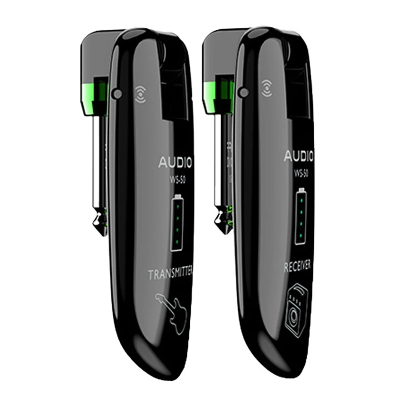 

Складная UHF-гитара, беспроводная система, передатчик, приемник, порт 6,35 мм