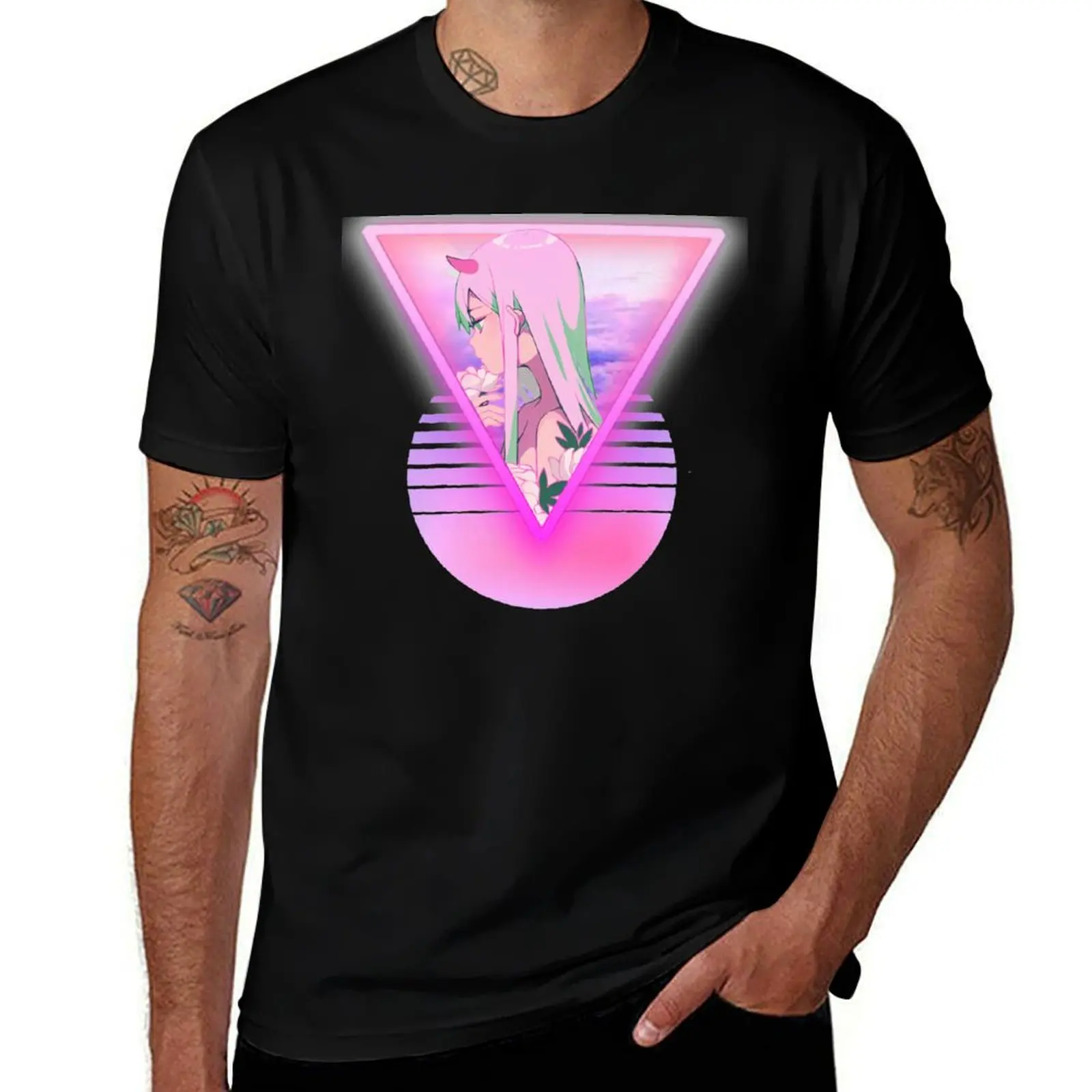 

Two Zero X Vaporwave T-Shirt cotton t shirt pack essential t shirt T-Shirt