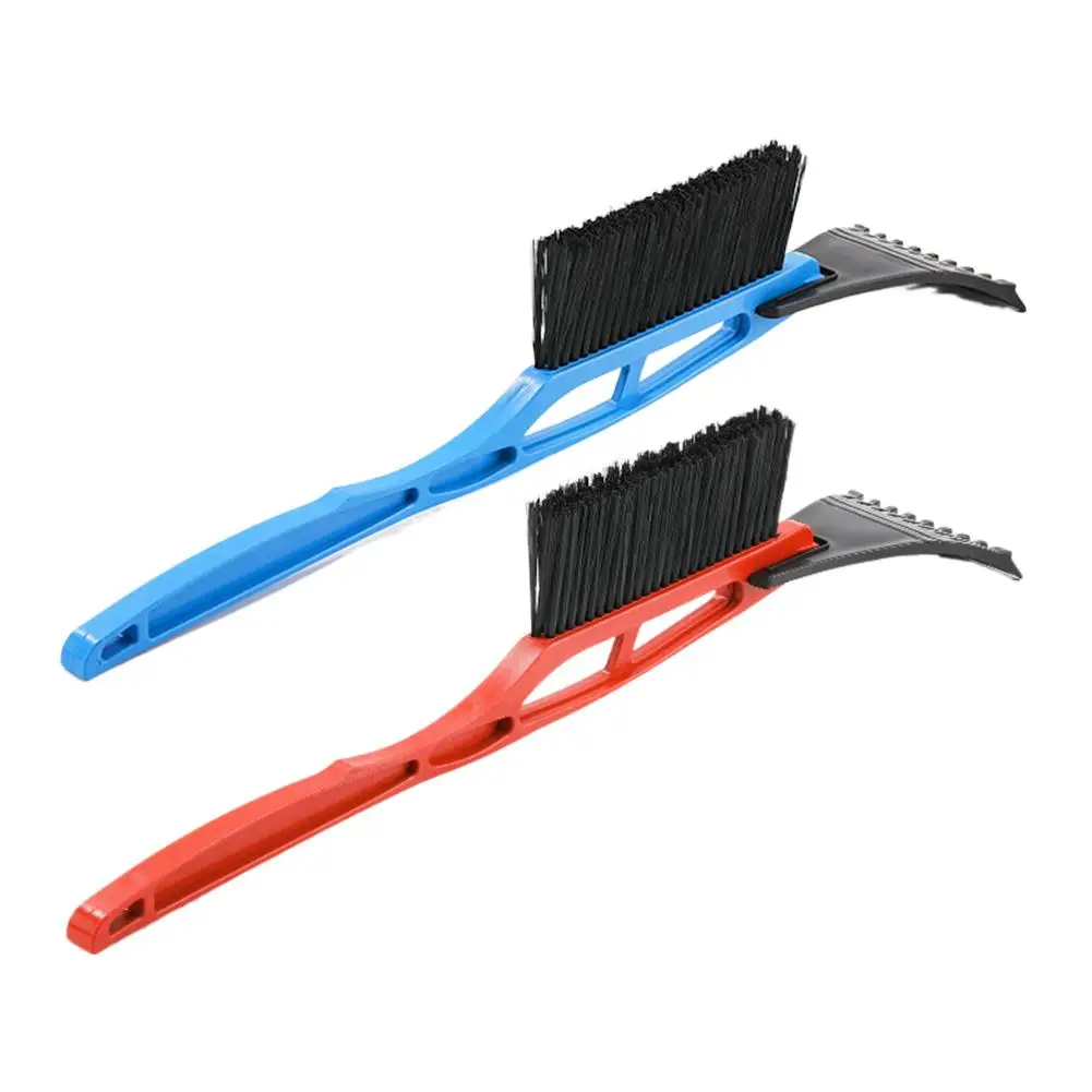 2 In 1 Car Snow Brush And Ice Scraper Car Snow Brush Shovel Multifunctional Snow Scraper Shovel Removal Handle Cleaning Lon G1K3