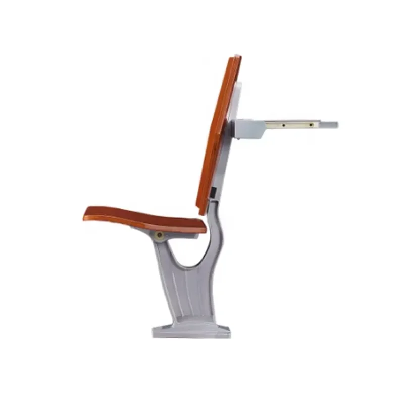 Foldable Metal Auditorium Chairs with Writing Tablet for School Conference Hall Seats YA-L166A Durable Steel Frame Lecture