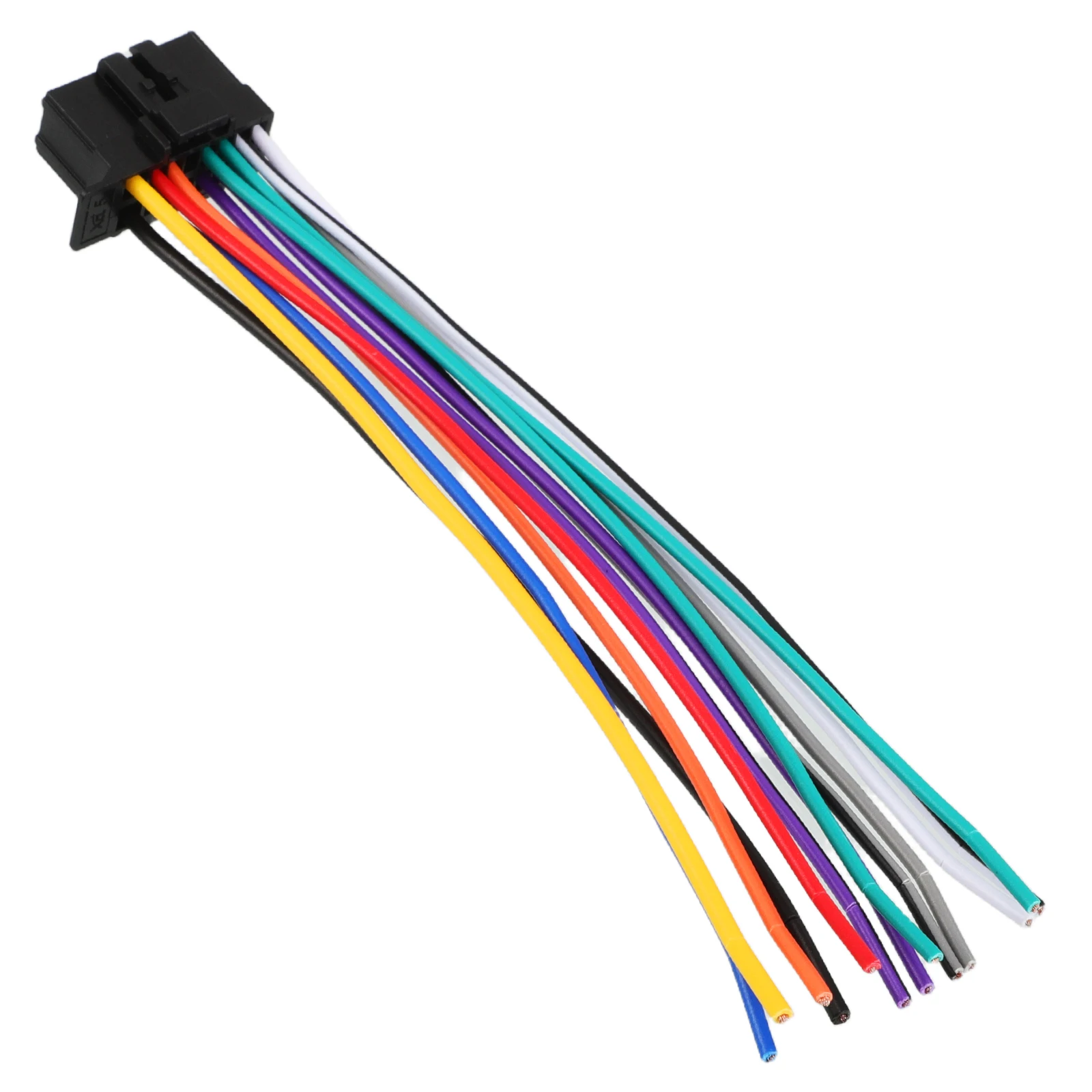 

Audio Power Cord Wire Connectors Stereo Harness Vehicle Wiring Crimp Car Plug Sound Quality Durable Material Easy Installation