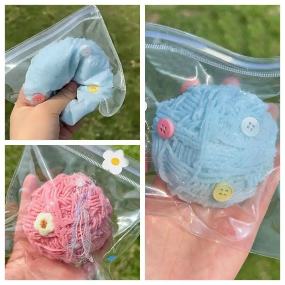 

Игрушка для снятия стресса, уменьшающая тревогу, пряжа с шариком, декомпрессионная игрушка, мягкая игрушка TPR, прижимная и декомпрессионная игрушка