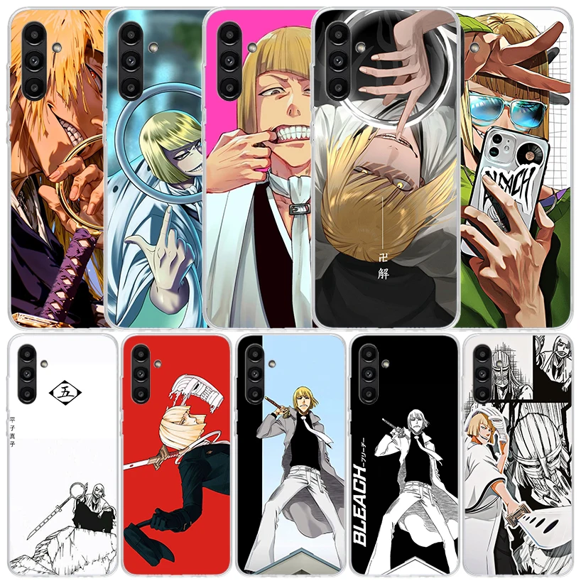 Bleach Shinji Hirako Cover for Samsung Galaxy A17 A37 A57 A16 A26 A36 A56 A15 A14 A55 Phone Case A13 A53 A25 A35 A24 A34 A23 A33