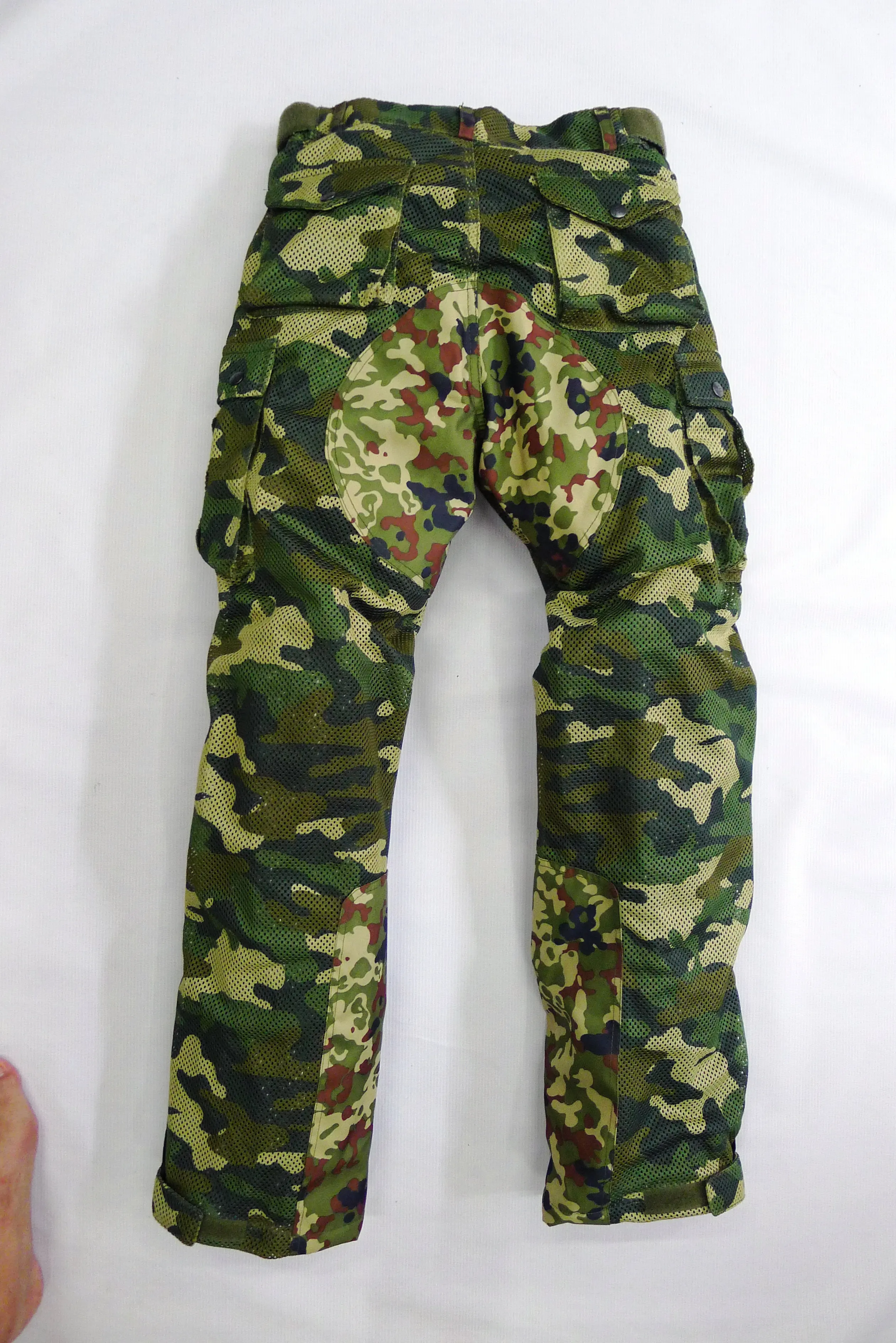 

Summer mesh cycling pants men's motorcycle racing pants fall protection breathable camouflage cycling pants