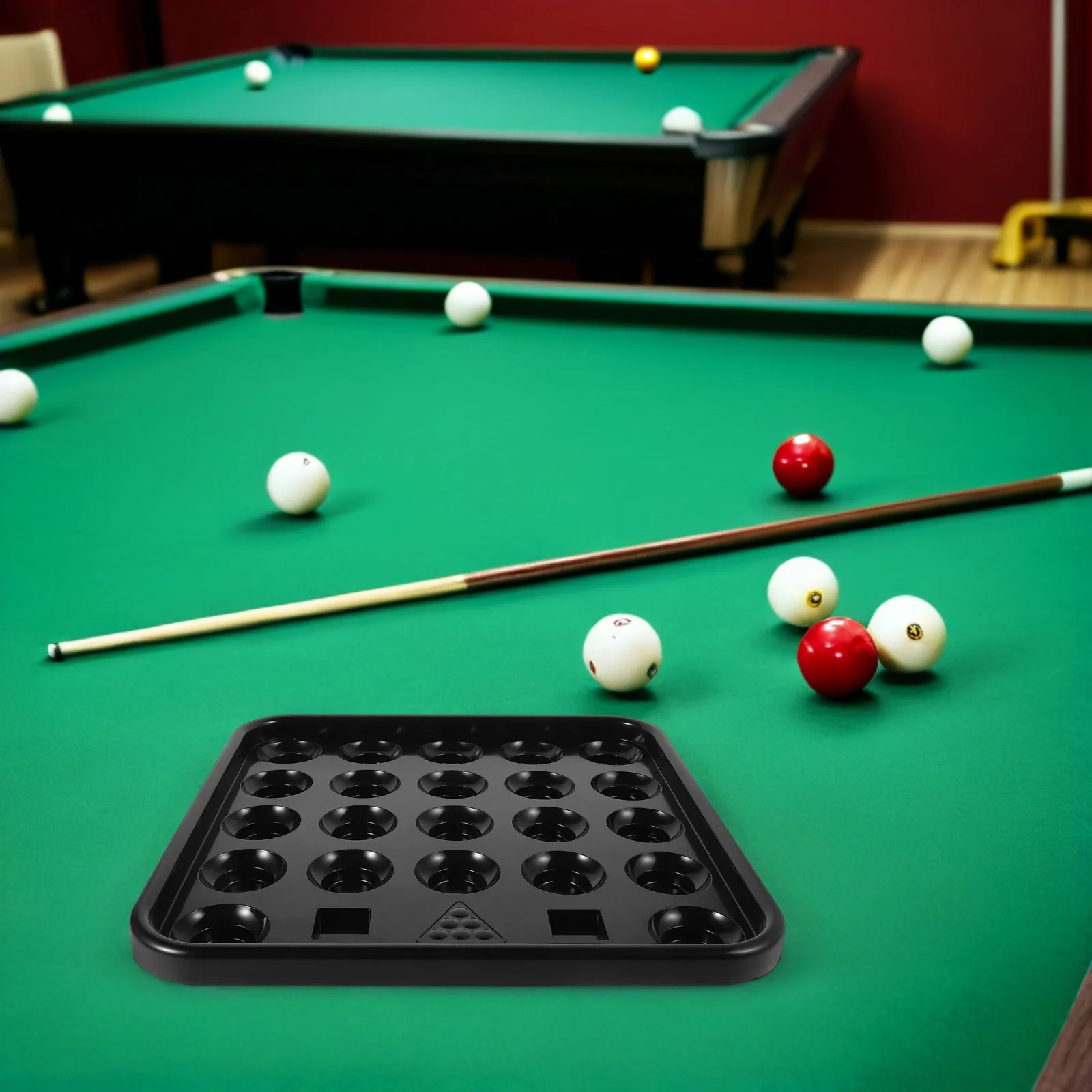 Kunststoff Pool Ball Ablage Snooker Ball Display Halter Billard Zubehör Billard Tisch Teil Billard Liefert