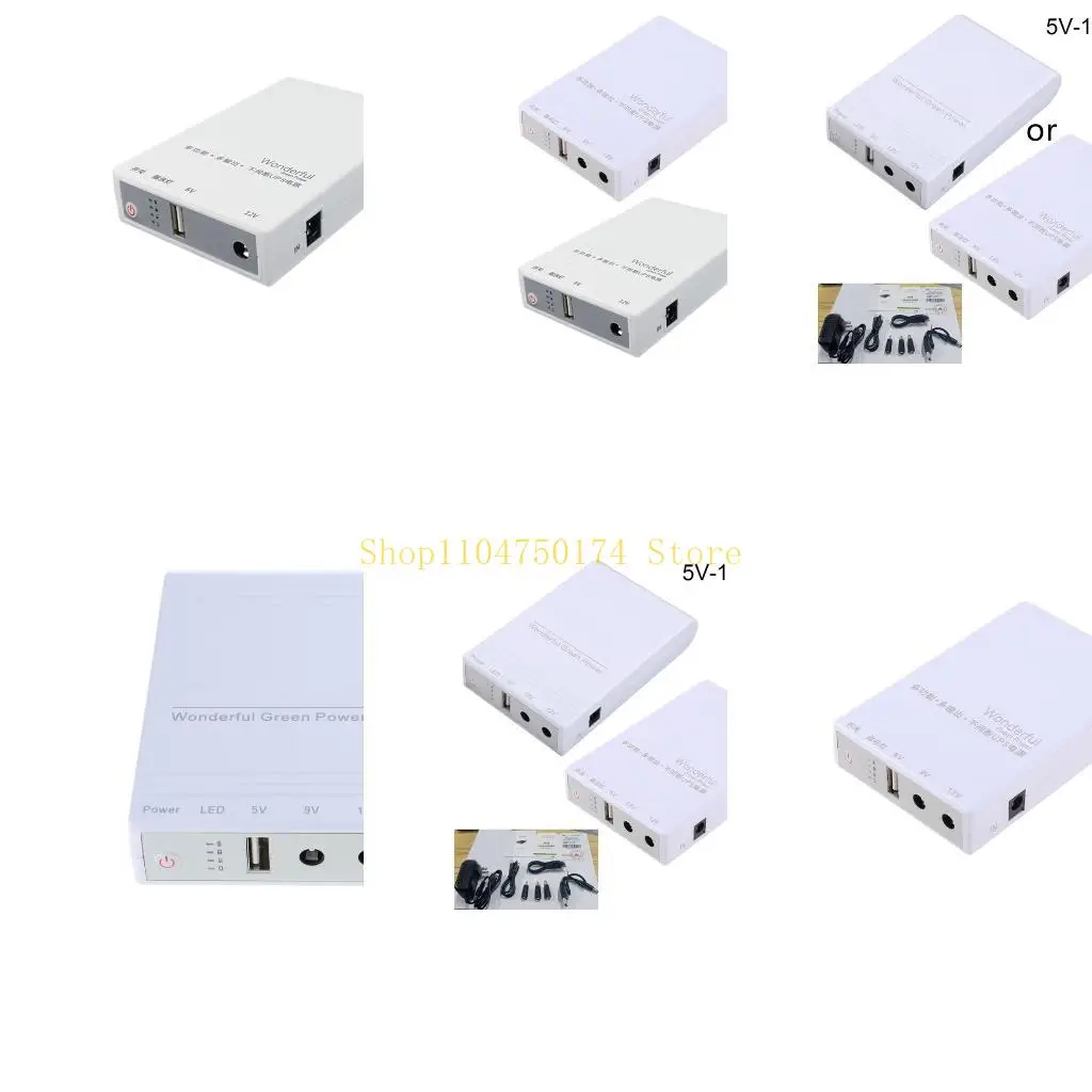 Portable UPS Uninterruptible Power Supply Multipurpose Mini UPS Battery Backup For Camera Router Electrical Equipment Top Sale