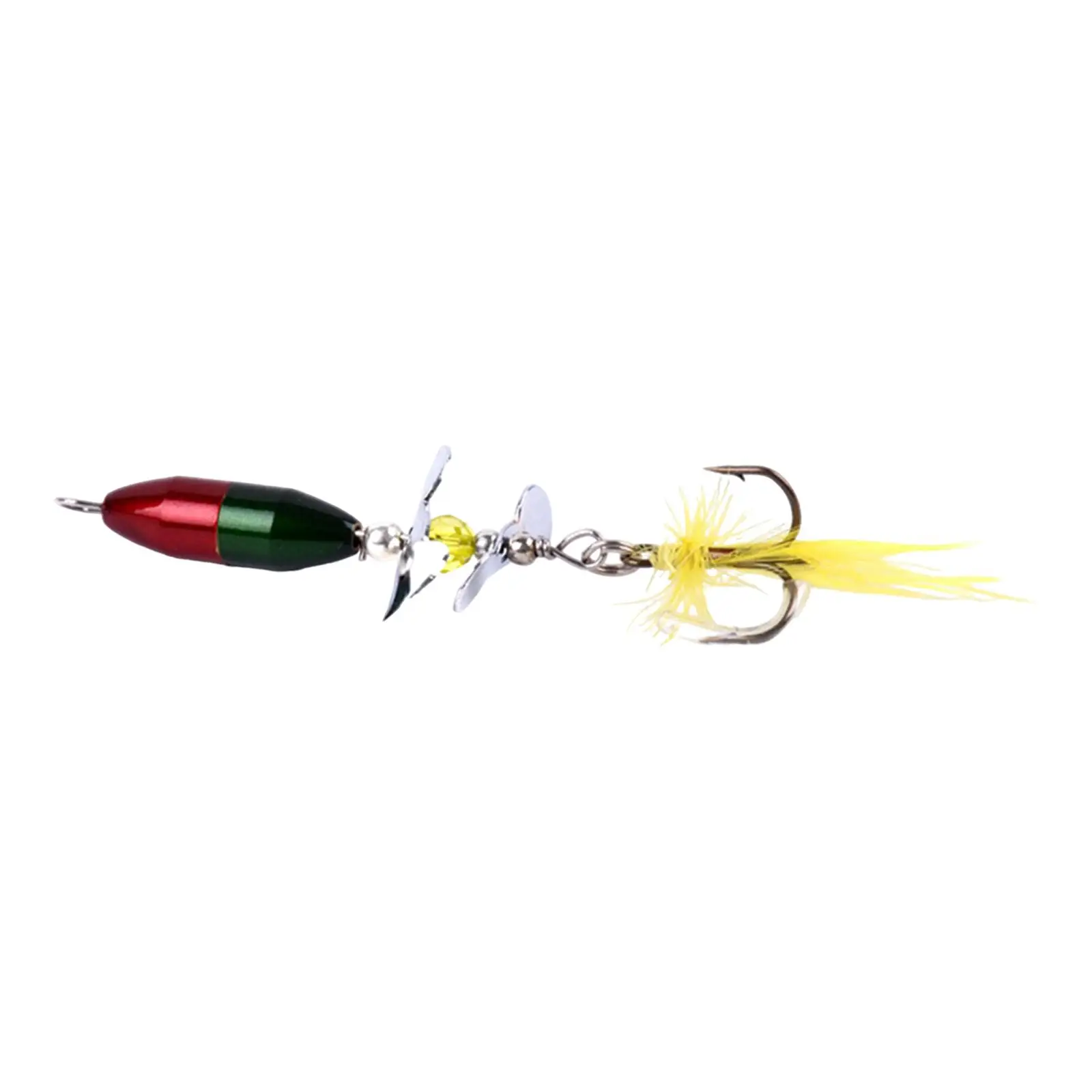 Fishing Lures Spinnerbait Compact Jigs Multipurpose Silk Shrimp Portable Copper Bass Lures for Bass Trout Snapper Bluegill Pike image 2