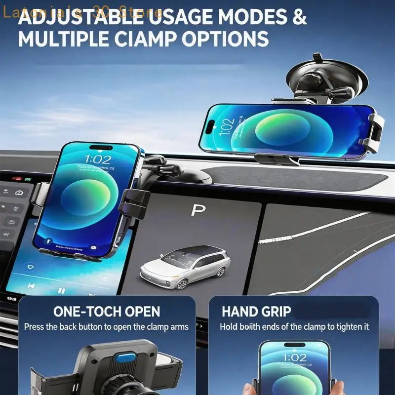 Universal Auto Boote Saugnapf Telefon Halterung Ständer Halter mit 360 Rotierenden X3UB – Detail 5