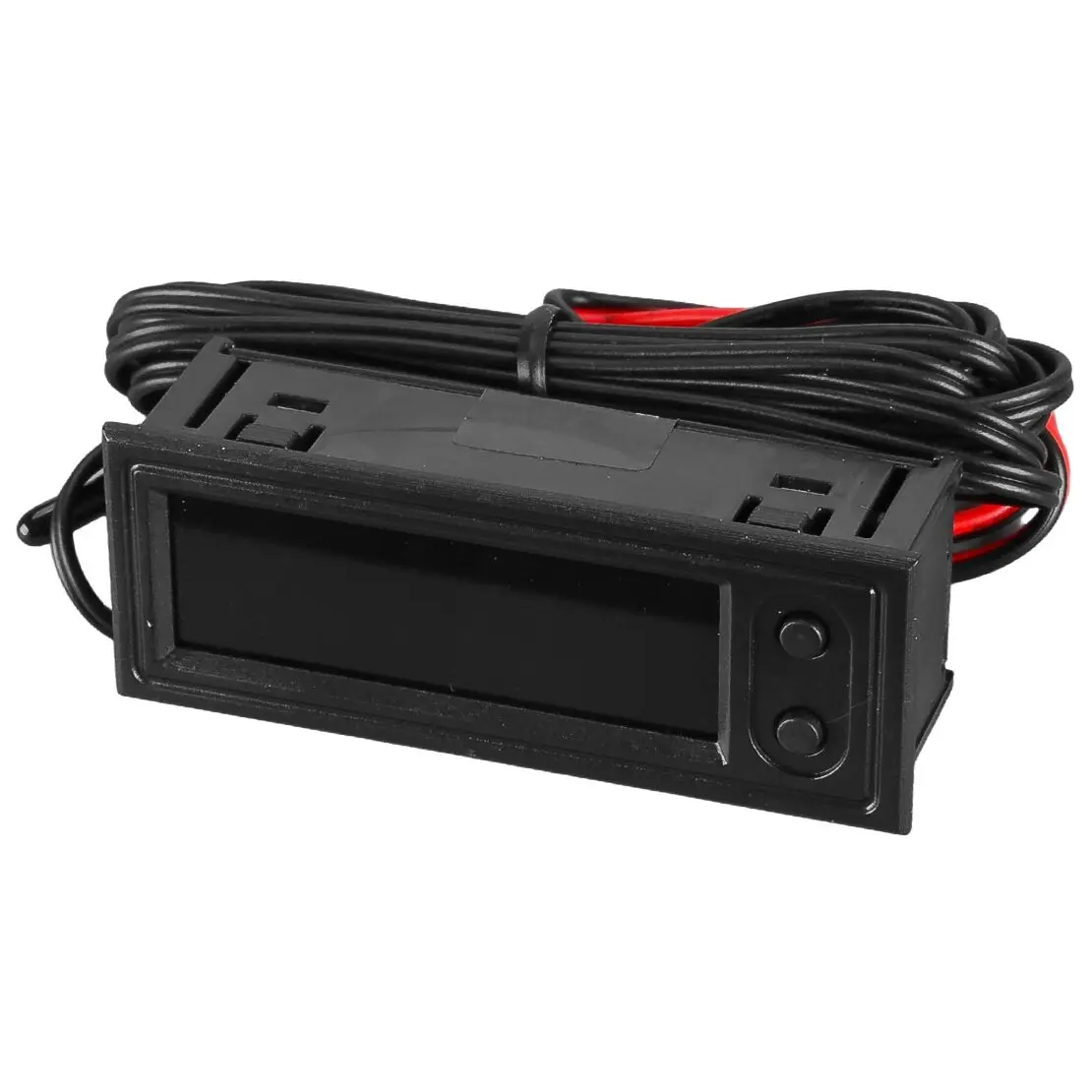 12V 3-in-1 Car Vehicle Thermometer Voltmeter Clock Red LED Digital Display Module fit for Universal