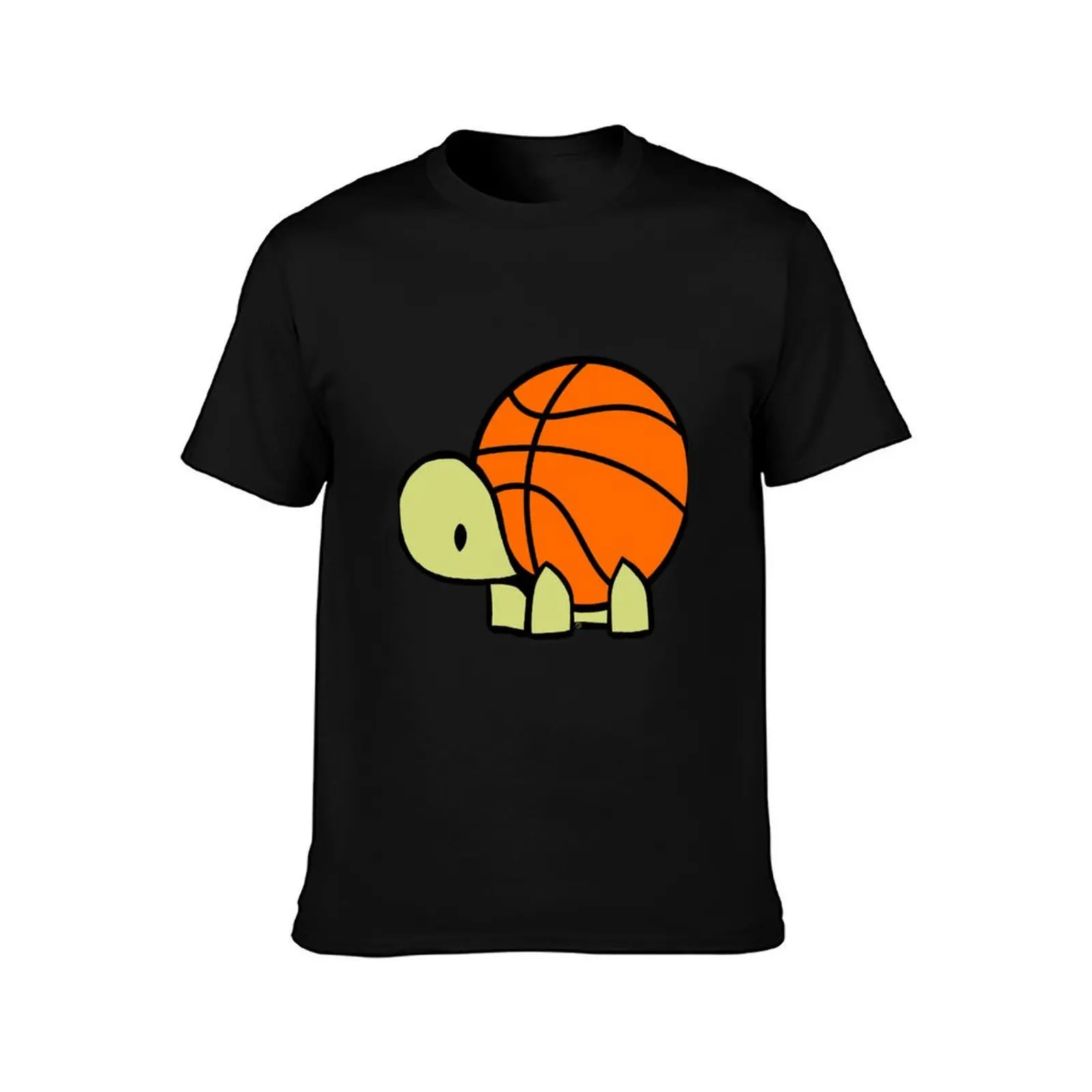 Basketball Turtle Tortoise Baller Reptile Gift T-Shirt Plus Size Workout Short Sleeve Top T-Shirt