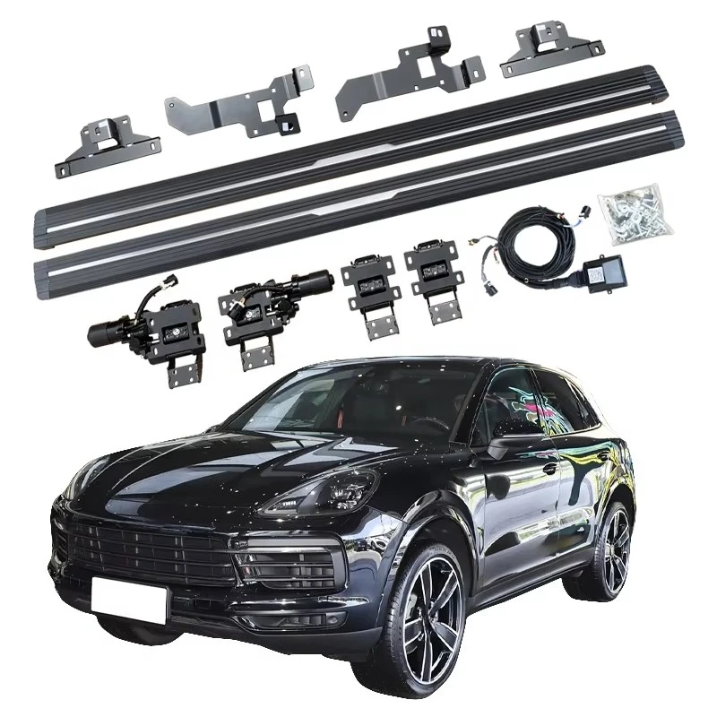 

Superior Quality Electric Side Steps Automatic Aluminium Alloy Electric Running Board for Cayenne 2018-2025