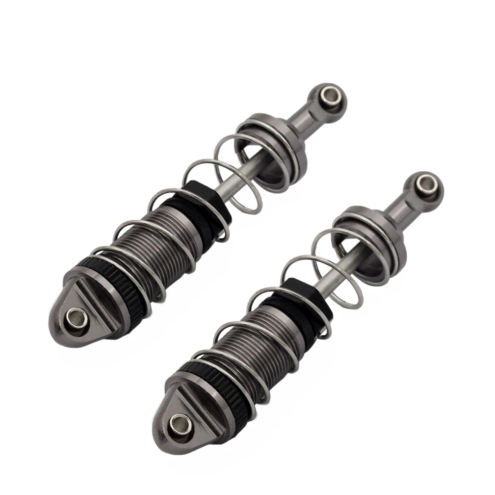 4pcs Metal Shock Absorber Damper for MJX H16 16207 WLtoys 144001 MN128 MN86 MN86KS 1/16 1/12 RC Car Upgrade Parts