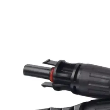 Super Flat Flexible Cable Pair 0 5m Length 1500V Rated for Solar Panel Connector Adapter Use with Copper Wire Core
