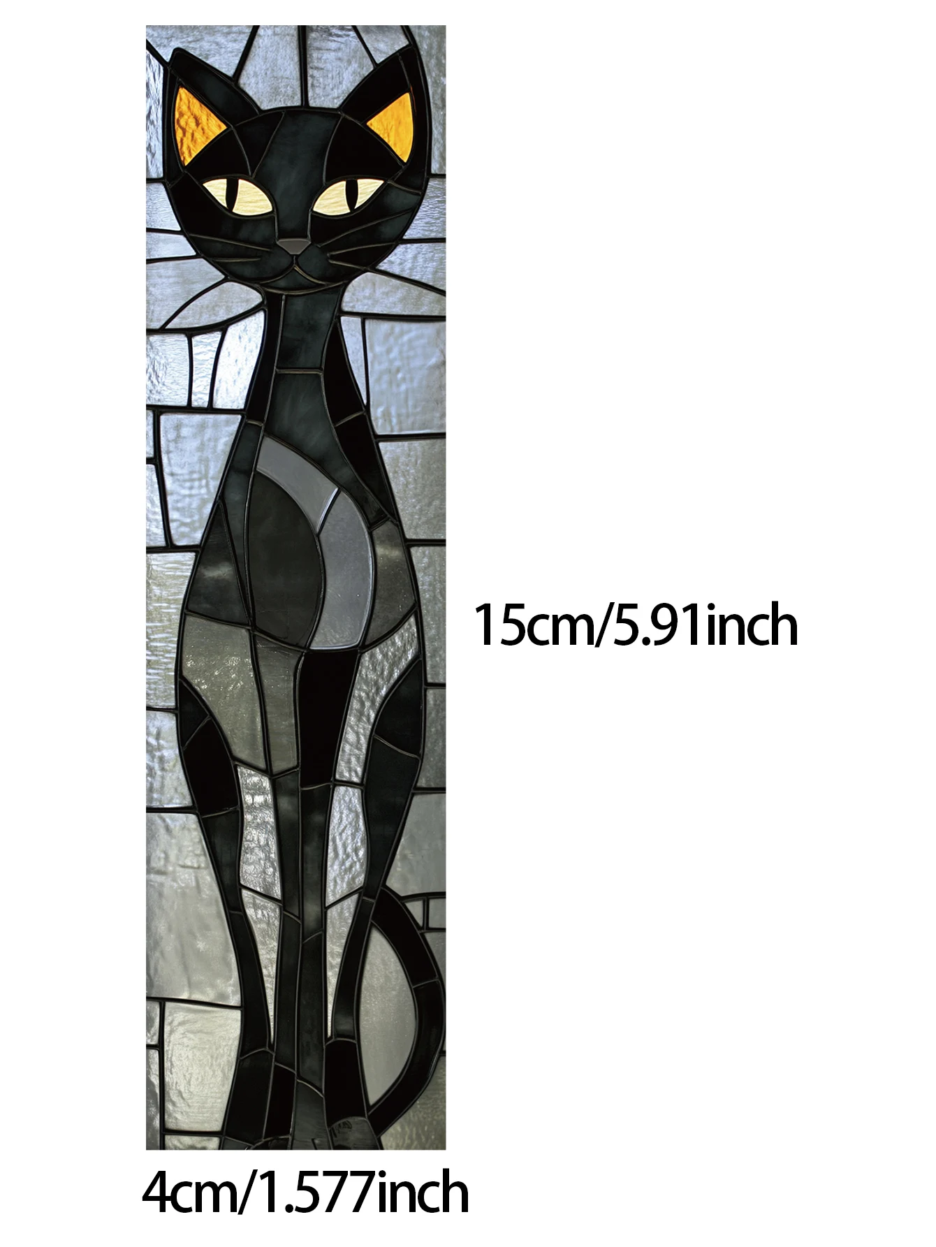 30pcs elegant cat glass texture bookmark reading book labeling student creative gifts paper card DIY page labeling bookmark