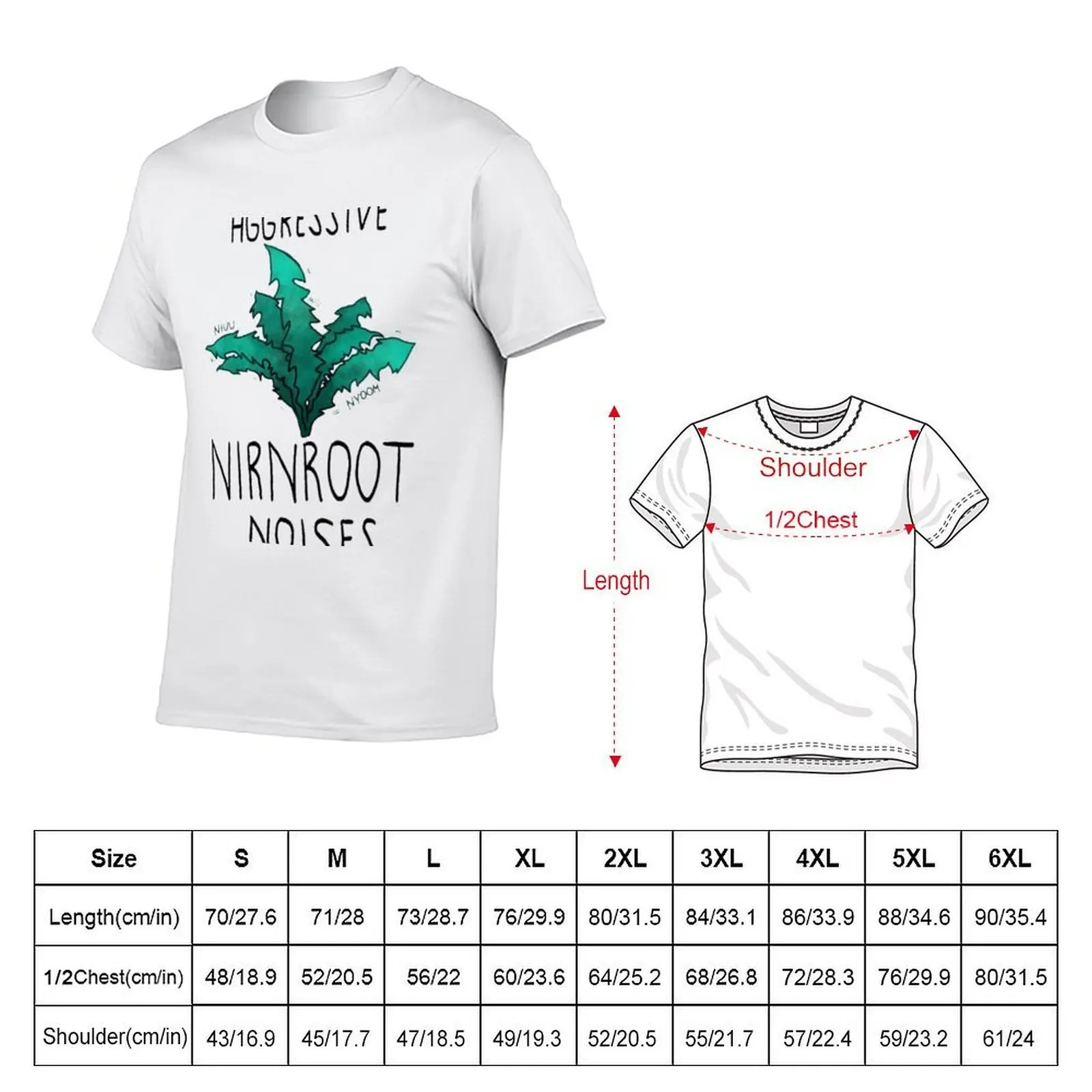 BEST SELLER - Aggressive Nirnroot Noises Merchandise T-Shirt Casual Loose Daily Wear T-Shirt