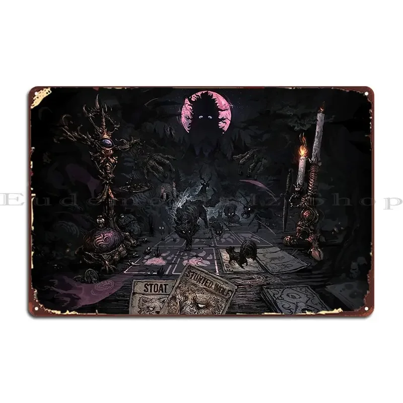 Inscryption Official Album Art Metal Sign Create Classic Decoration Cinema Print Tin Sign Poster