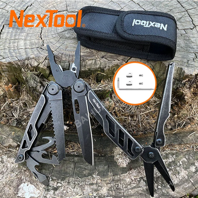 

NexTool Flagship Pro Multi Tool Pliers 16 in 1 EDC Multitool with Pocket Knife Full Size Scissors Camping Survival Tools
