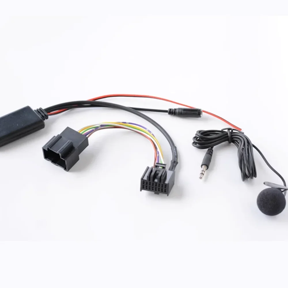 For Saab 9-3 9-5 1 Set Car Bluetooth-Compatible 5.0 Aux Cable Music Handfree Phone Mp3 Aux In Adaptor Cable Module 5-12V
