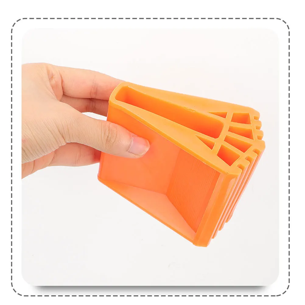 4pcs Anti-Slip Ladder Feet Pads Rubber Step Ladder Foot Covers Replacement For Extension Ladders Stabilizer Base Building Tools