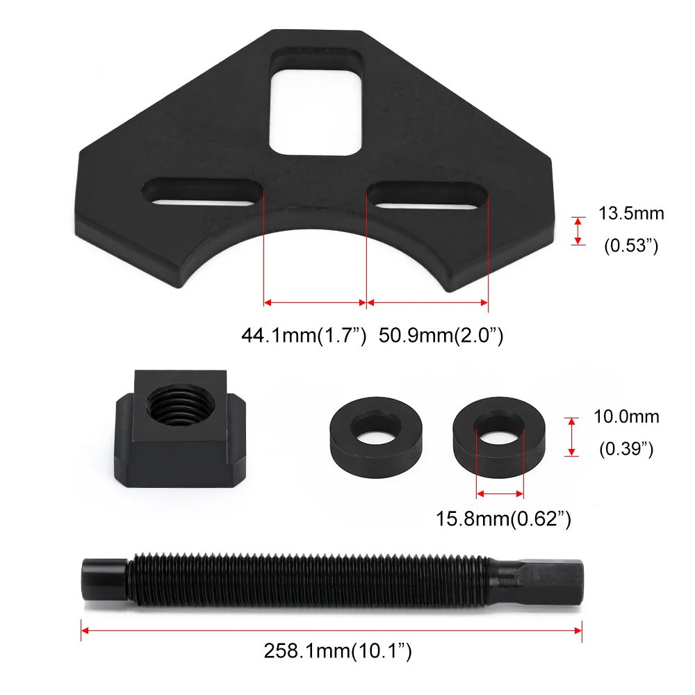 Hub Remover Fits on Most 5, 6 and 8 Lug Hub Assemblies Found on Cars and Trucks Tool 40100/ 40110/ 40090/ 40080/ 43670