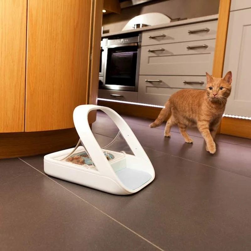Selective-Automatic Pet Feeder Makes Meal Times Stress-Free, Suitable for Both Wet and Dry Food-A56M