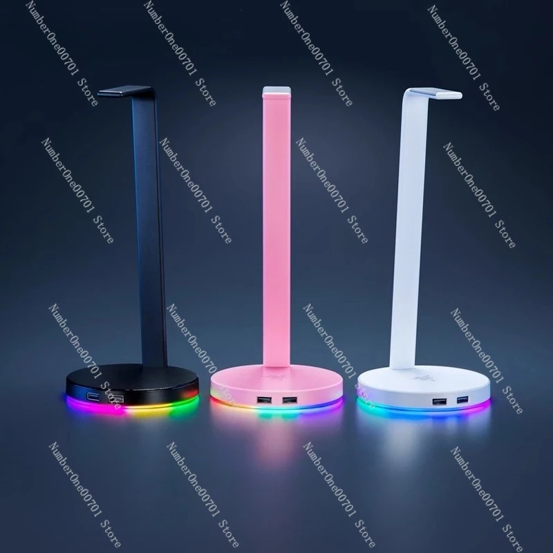 

V2 Symphony Edition Powder Crystal Mercury RGB Light USB Expansion Base Держатель для наушников Аксессуары
