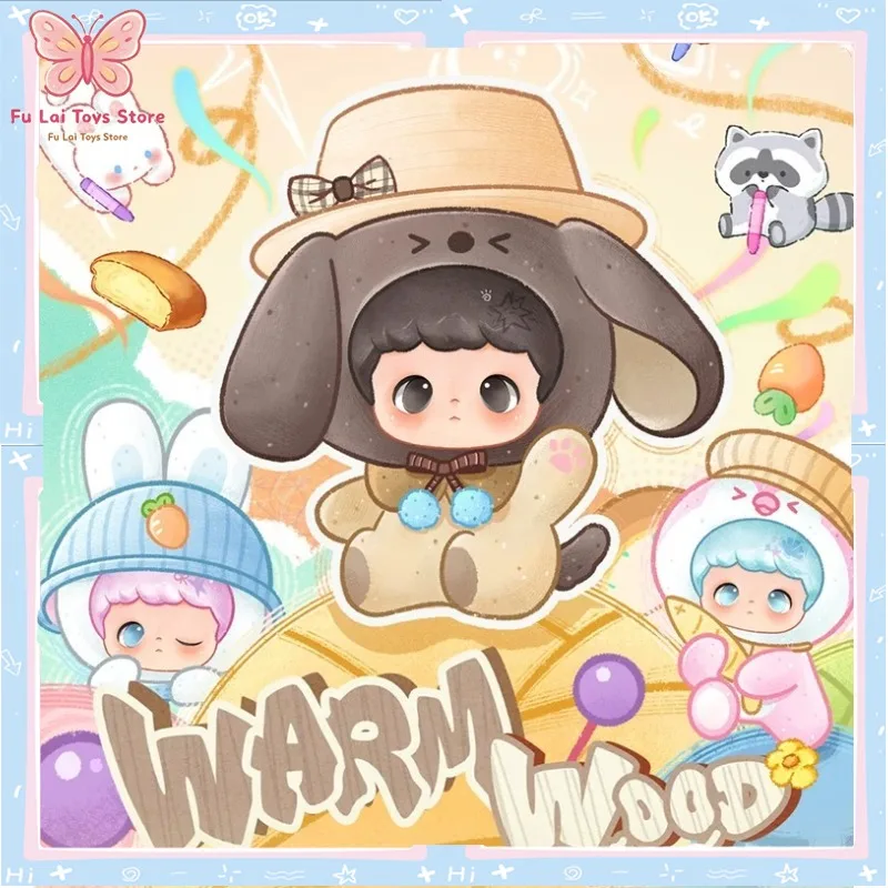 

Оригинальная серия TOPTOY Maidongdong Warm Wood Whisper: виниловые плюшевые игрушки-сюрпризы в коробках, милые мягкие игрушки, подарок на день рождения, в наличии