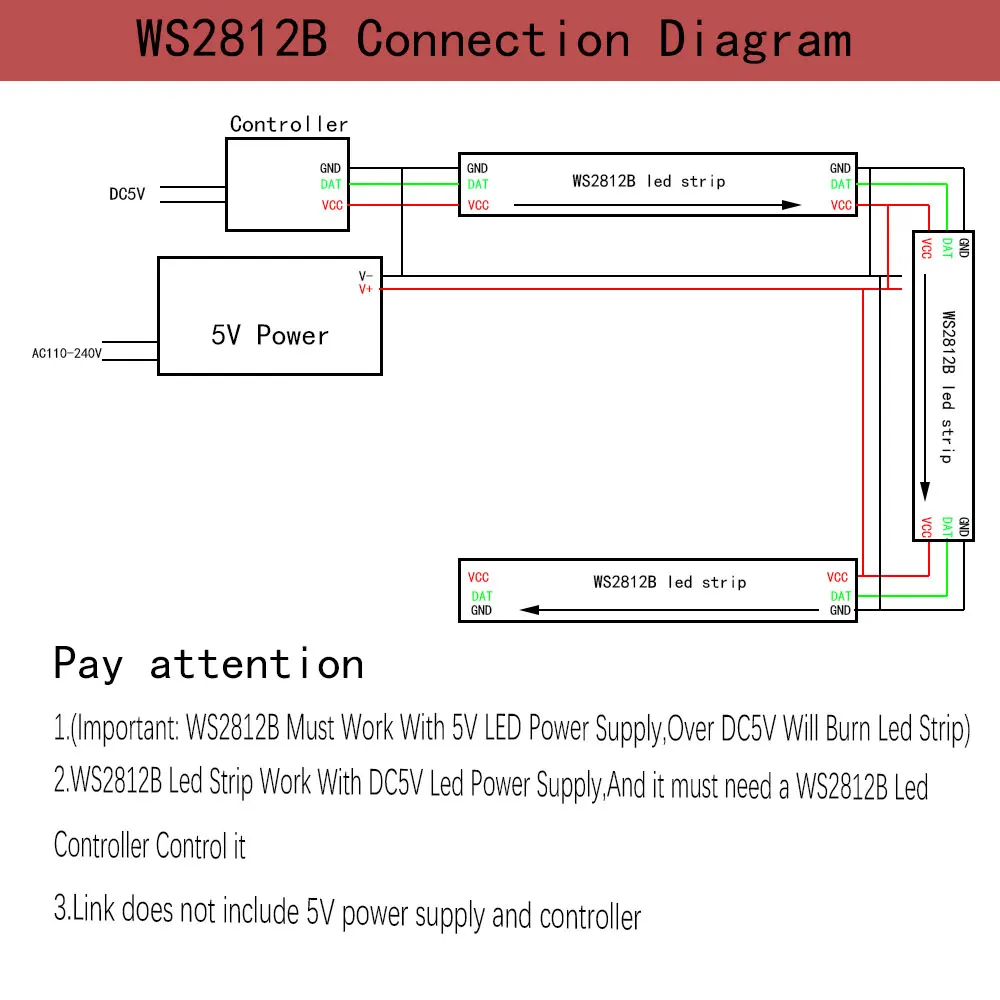 WS2812B WS2812 Kỹ Thuật Số Linh Hoạt Riêng Lẻ Addressable Điểm Ảnh Dải Đèn Led RGB Dây Đèn LED 30/60/74/96/144 Điểm Ảnh/LED/M Ánh Sáng 5V