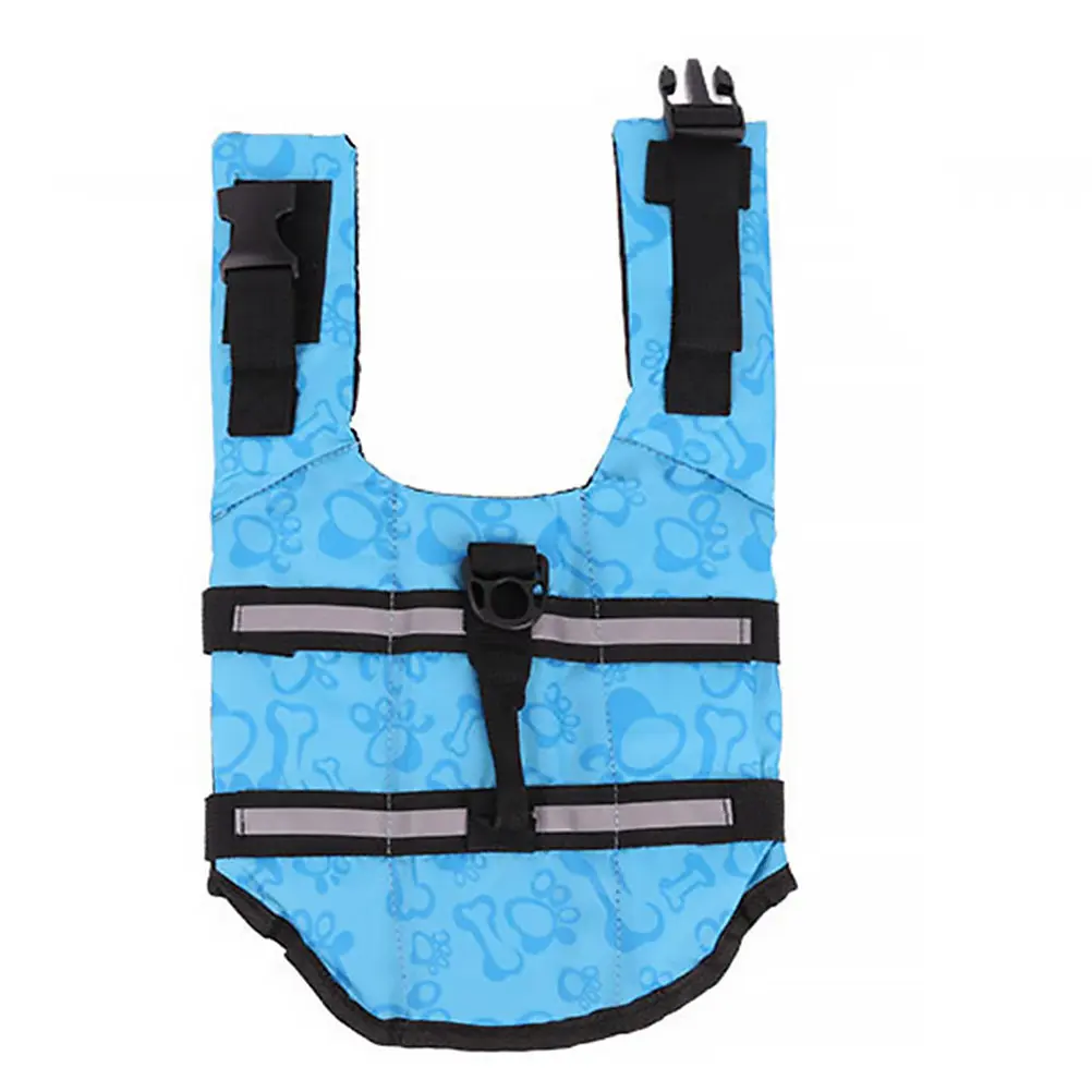 

Pet Life Vest Adjustable Reflective for Puppies and Dogs Training Wear Lightweight Portable Beach Boating Pet Life Vest