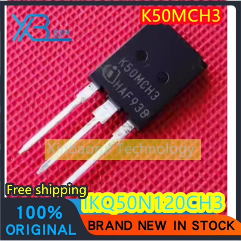 

(5/50 pieces) IKQ50N120CH3 Inverter Welding Machine, K50MCH3 IGBT Tube TO-247 New Quality Fast Delivery Free Shipping