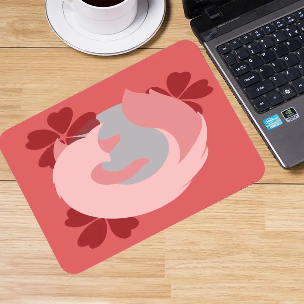 Mouse Pads Anime Large Size Warm Hugging Black And White Cat Art For Laptop Bedroom Learning Playmat Anti Slip mat