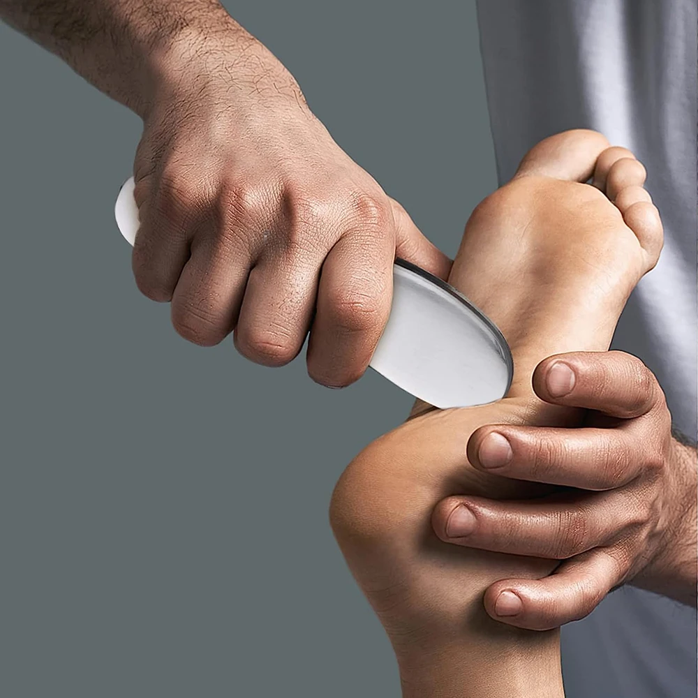 Roestvrijstalen Gua Sha Schraapmassage Tool, IASTM Tools, Spierschraper Fysiotherapie voor zacht weefsel voor rug, nek, benen