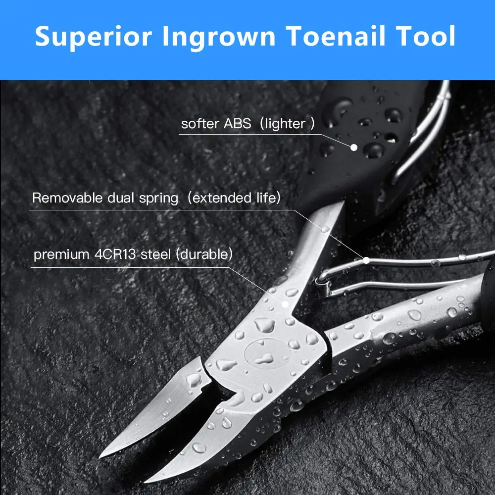 1PC Stainless Steel Nail Clippers Toenail Clippers Tool Precision Nail Natural Manicure Sharp Pliers Pedicure Toenails Clipper