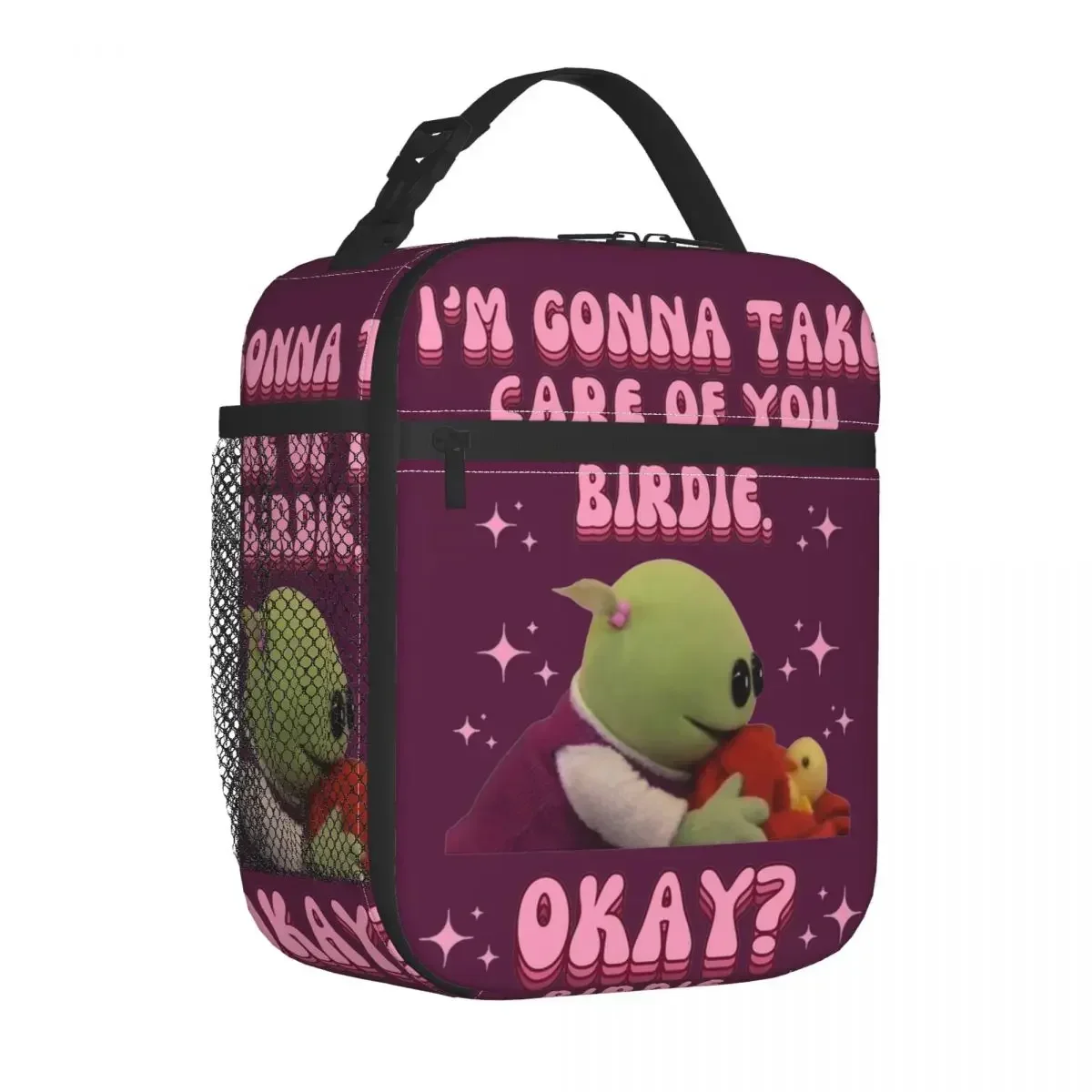 I'm Gonna Take Care Of You Birdie Nanalan Insulated Lunch Bags Cooler Bag Meal Container Tote Lunch Box Food Storage Bags Work