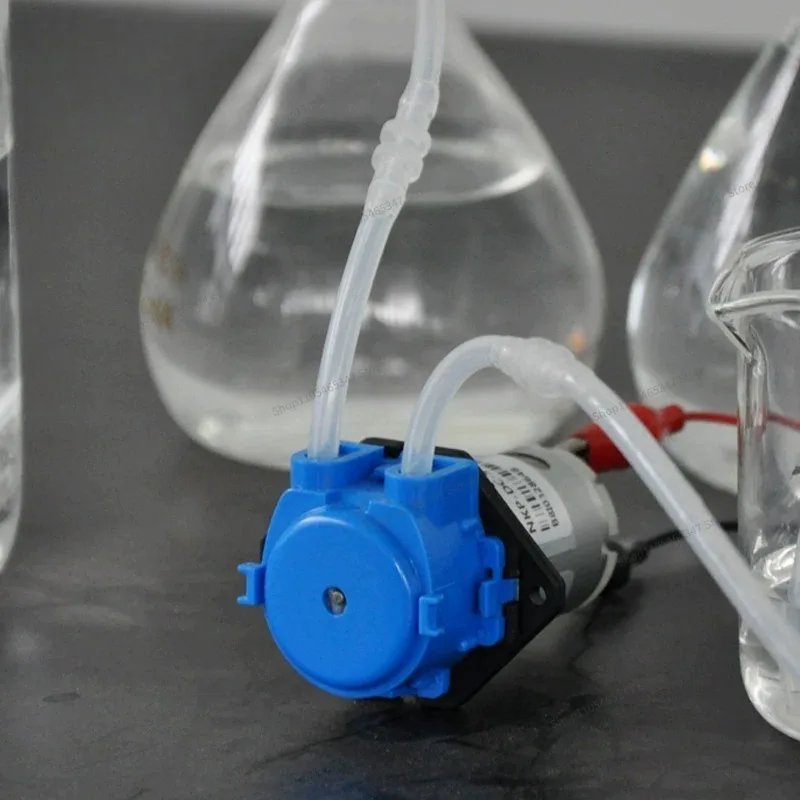 For 12V DC Peristaltic Fluid Transfer Module CKP Tube‑Head Self‑Priming Lab Liquid Circulation Motor Unit