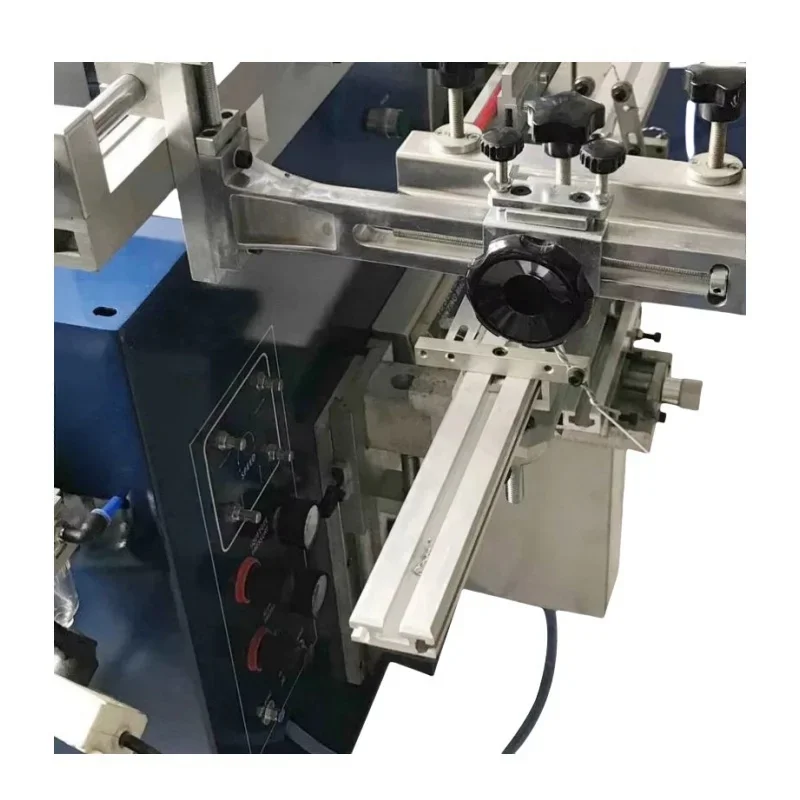 

New Pneumatic Semiautomatic Screen Printer for Milk Tea Cup Plastic Bottles Paper Cups Drum Glass-Grade Automatic